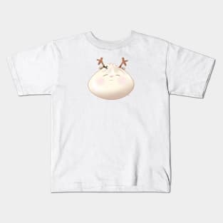 Reindeer Holiday Holly Bao Kids T-Shirt